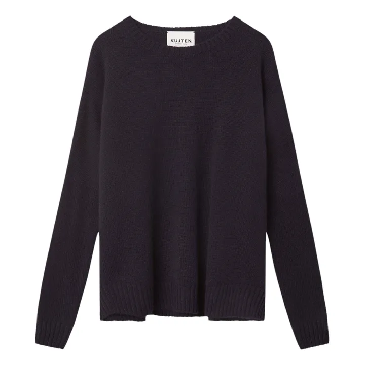 Kujten Pull Amelie Cachemire | Bleu marine