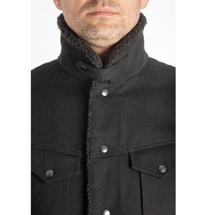 Veste Pando Moto HUSKY - Noir