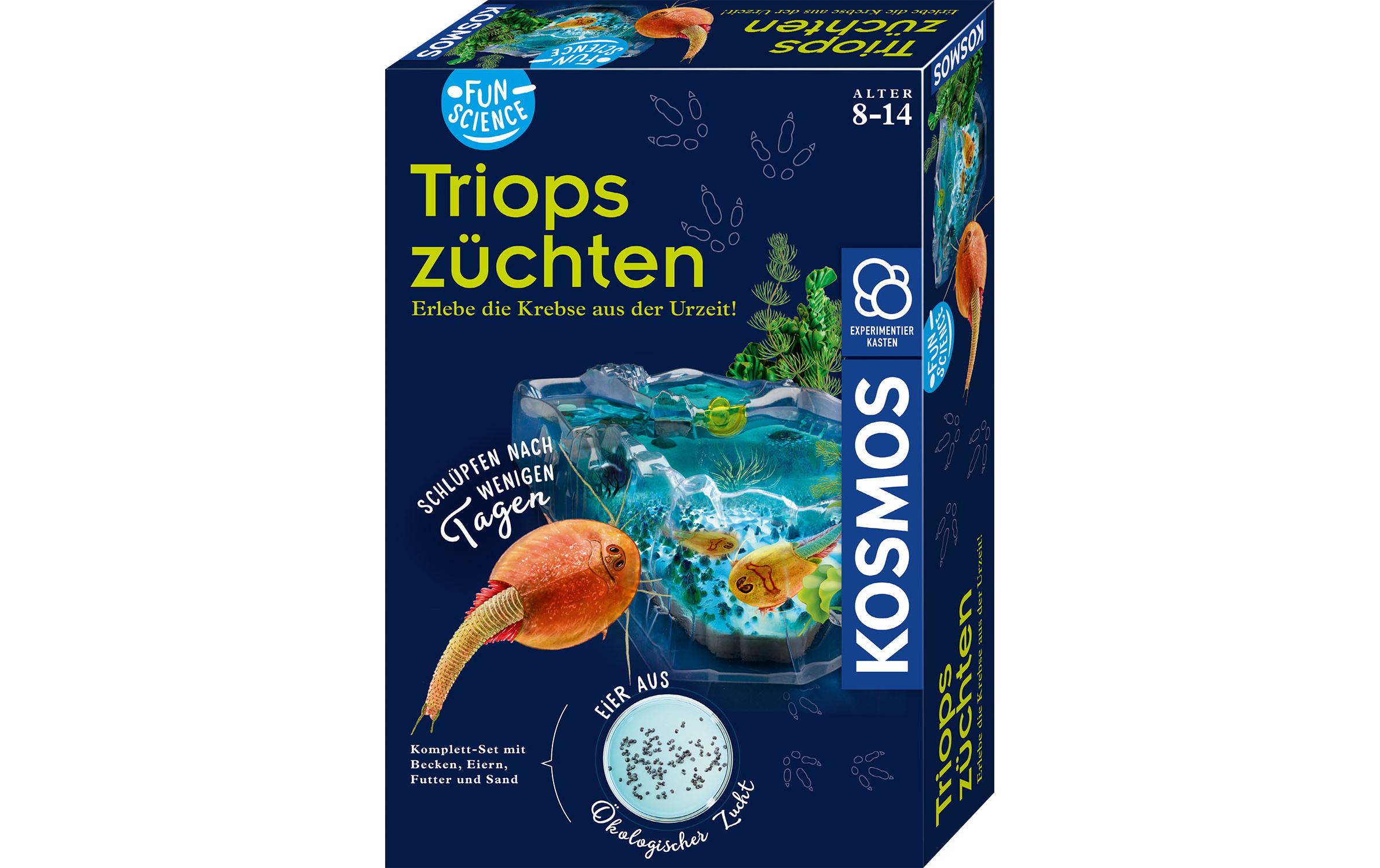 Experimentierkasten Fun Science – Triops züchtenErleben Sie die Krebse aus der Urzeit!