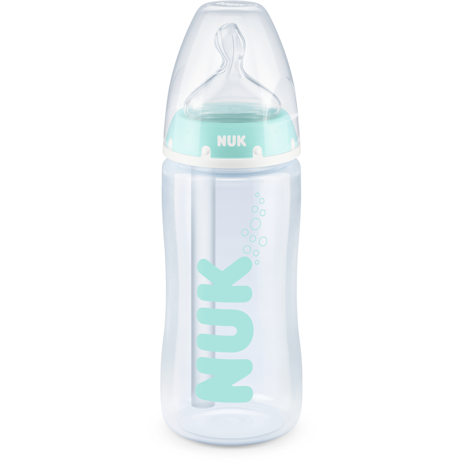 NUK Babyflasche Anti-Colic Professional, 300 ml, Temperature Control im Doppelpack