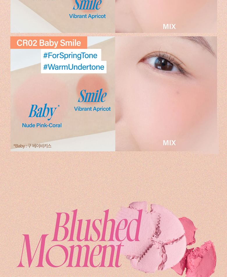 fwee - Mellow Dual Blusher - 12 kleuren