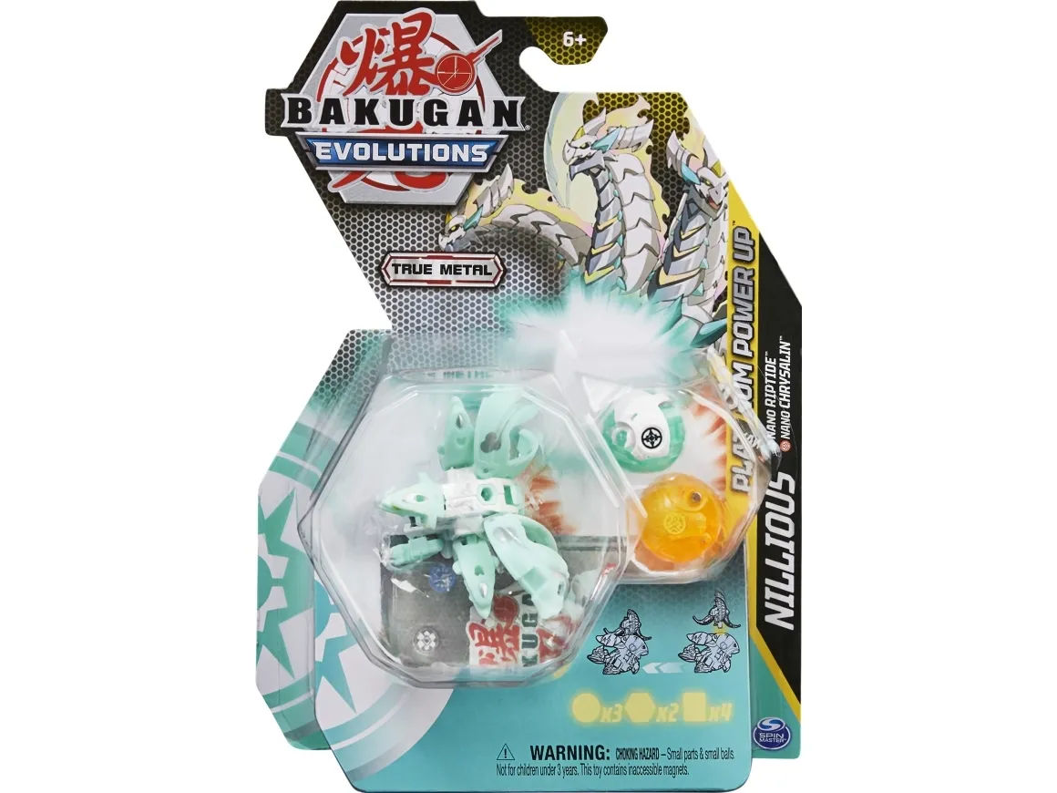 Bakugan Diecast Power - Nillisious White