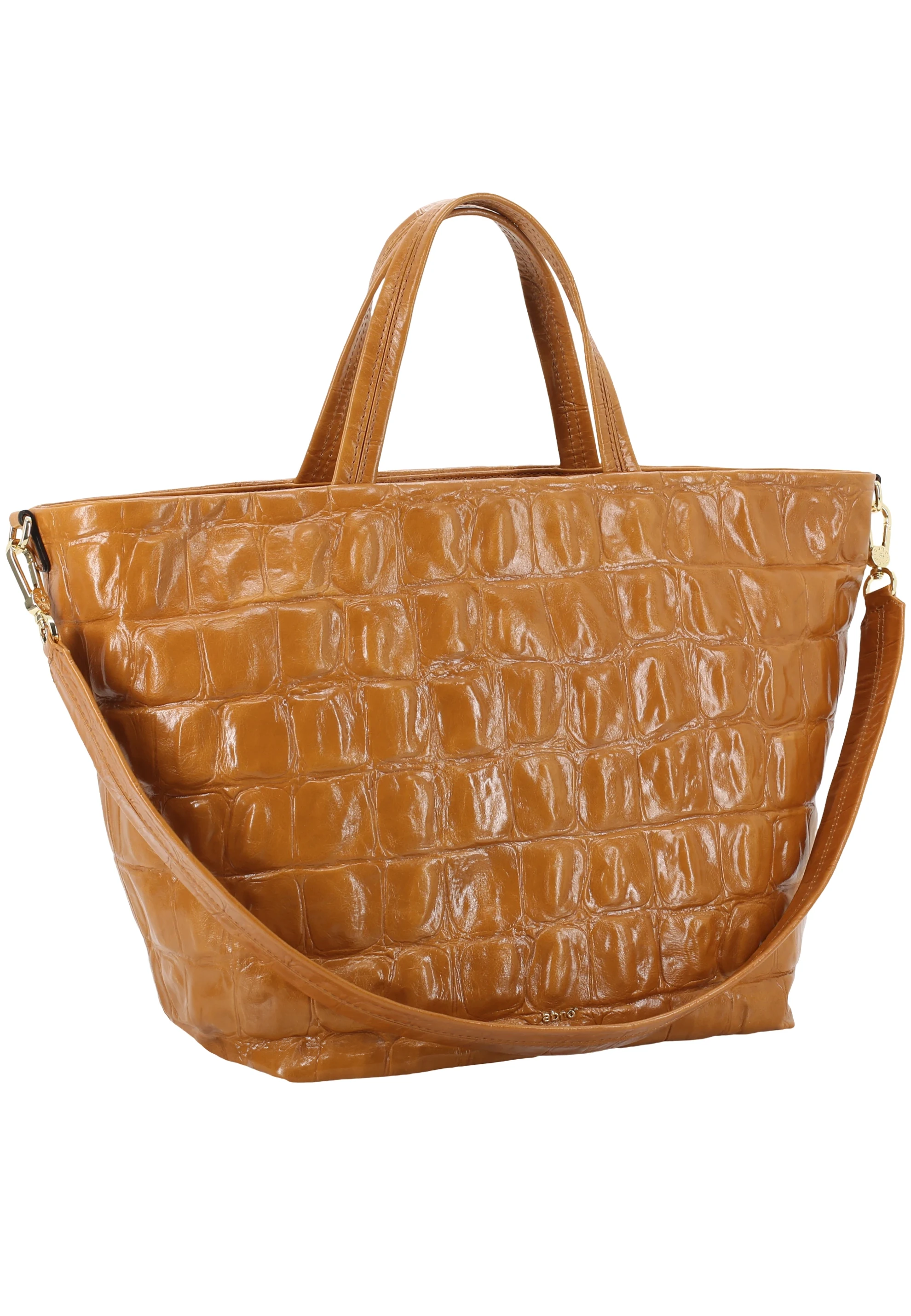 shopper ALBA Leather Maxi Cocco Standard