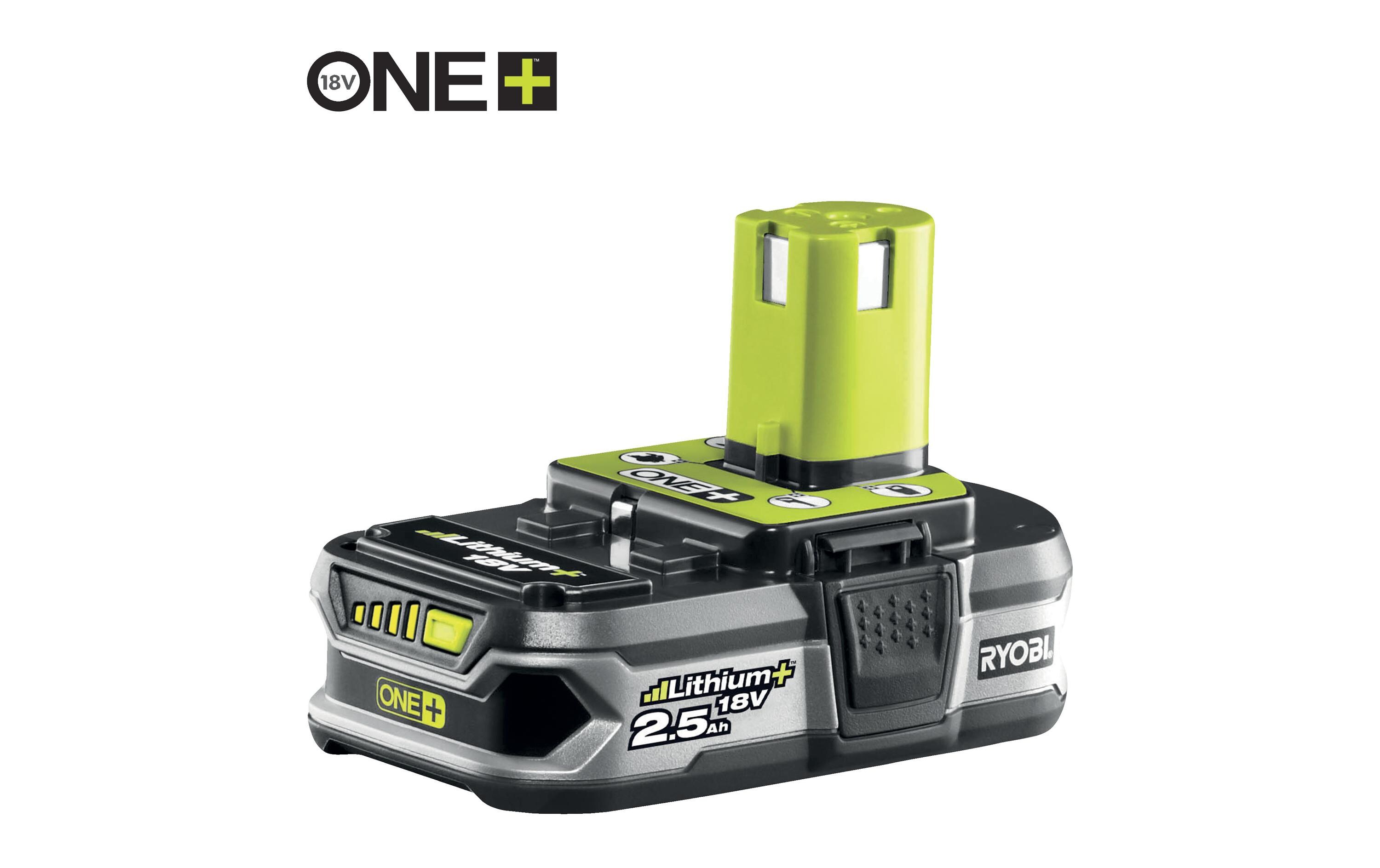 Akku-Starterset RC18120-125, 2.5 Ah18 V, inkl. 1 x 2.5 Ah Akku und Ladegerät