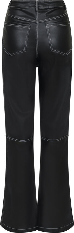 Neo Noir Jakoba Faux Stitch Pants Sort