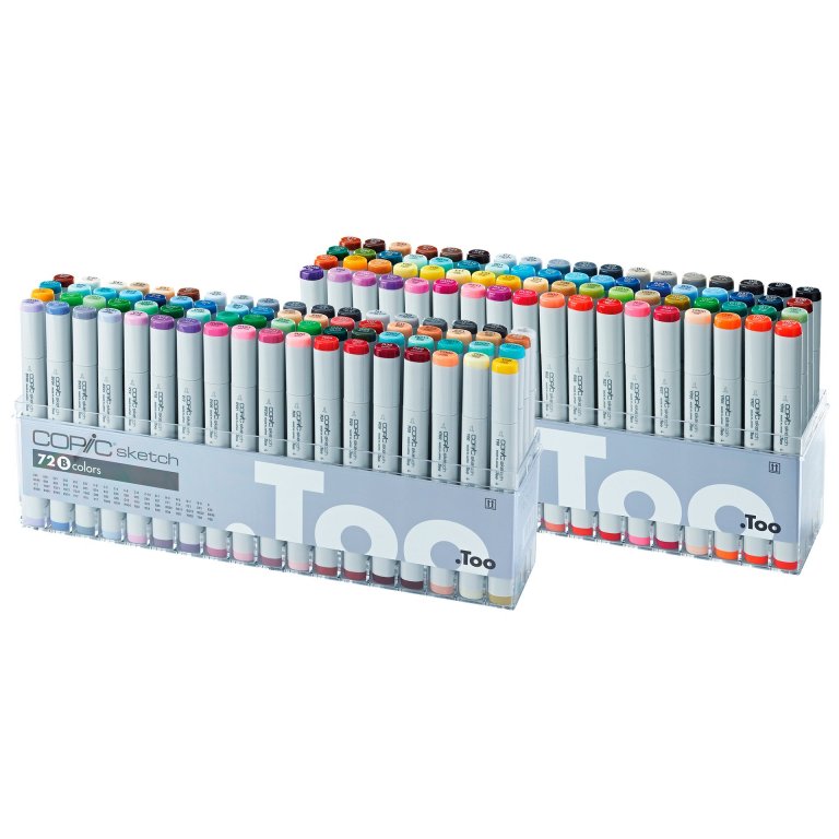 Copic Sketch Sets, 72er-Set