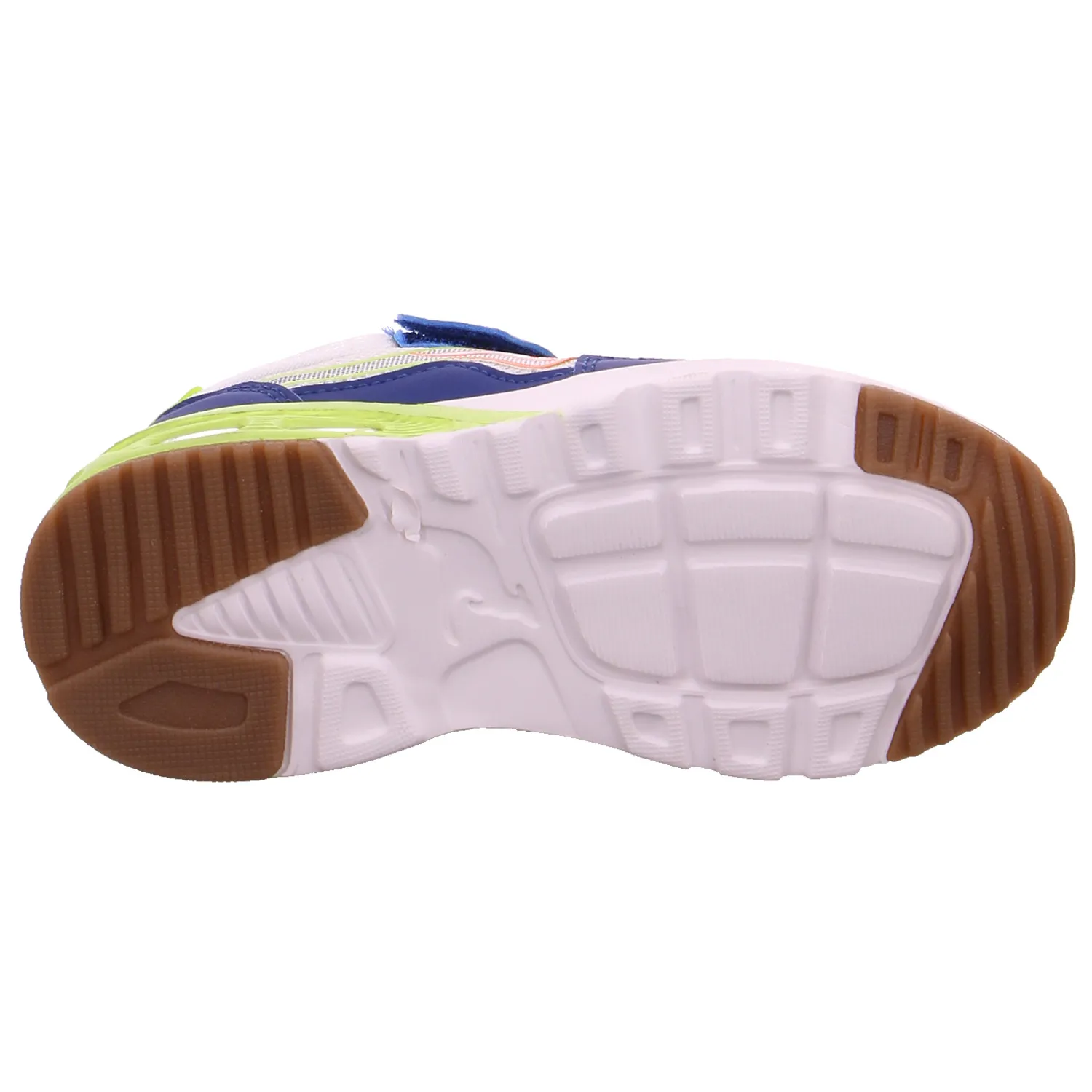 KANGAROOS Kinder Sportschuh Blau Lederimitat