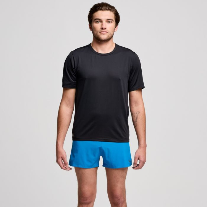 Saucony Herre T-shirts Stopwatch SS Tee Sort