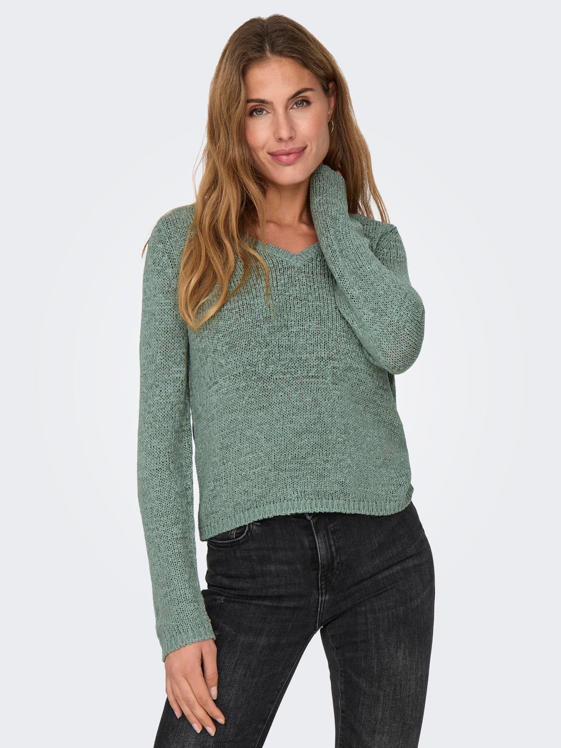 ONLGEENA Strickpullover Lily Pad