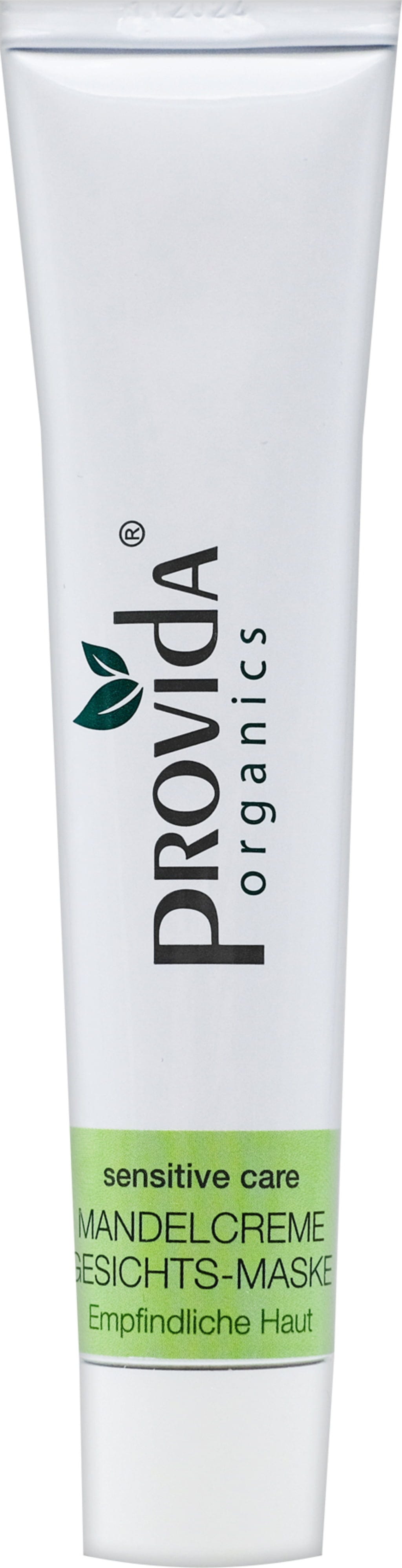 provida organics  Mandelcreme Gesichtsmaske, 50 ml
