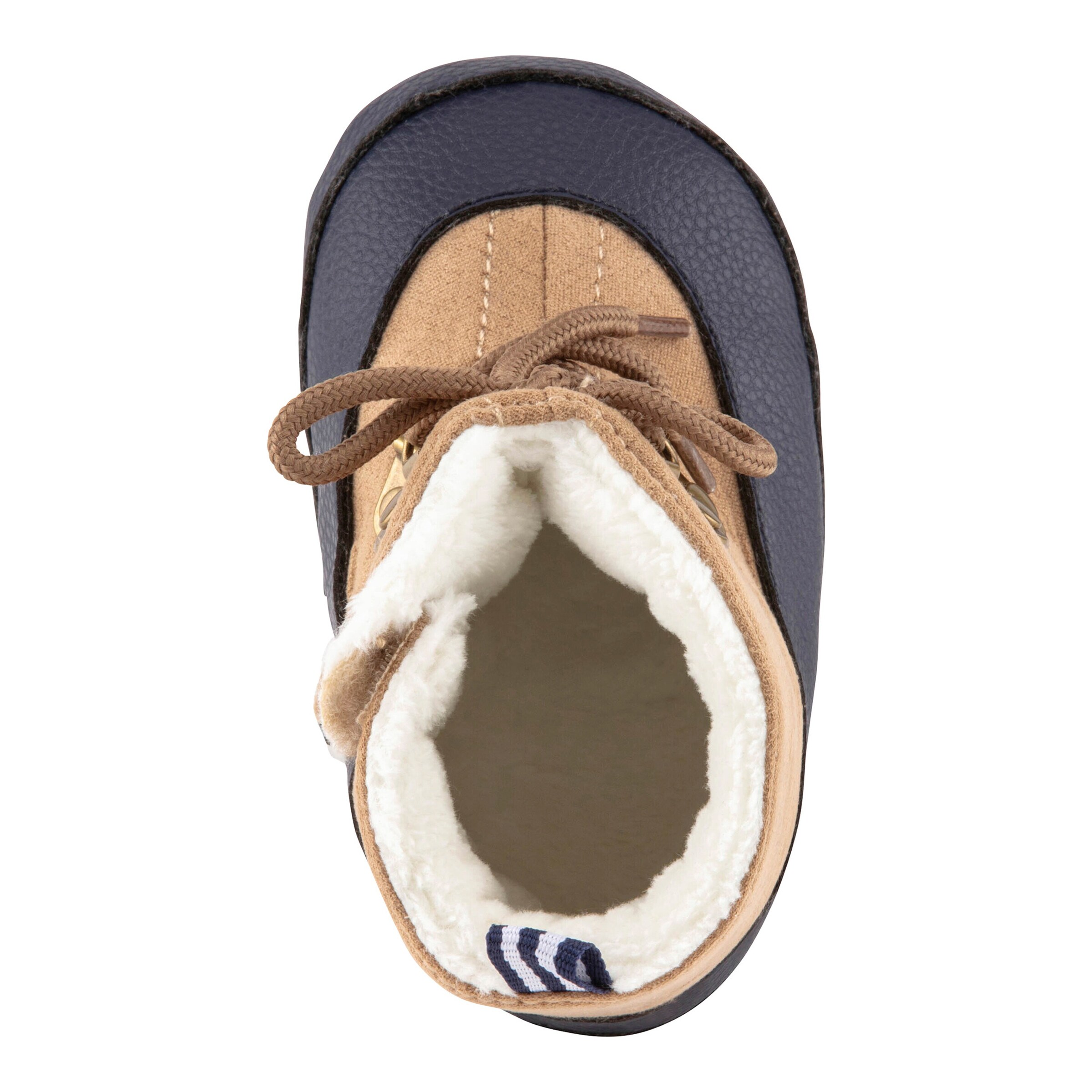 Sterntaler Winterschuhe mit Schnürung marine/braun