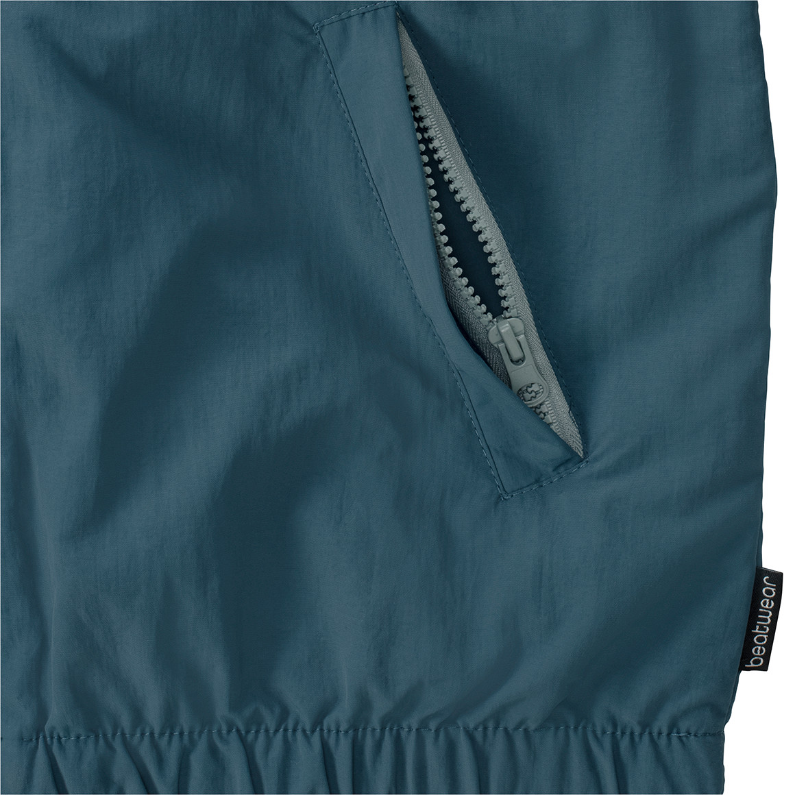 Jungen Jacke mit Farbteilern dunkelblau / hellblau
