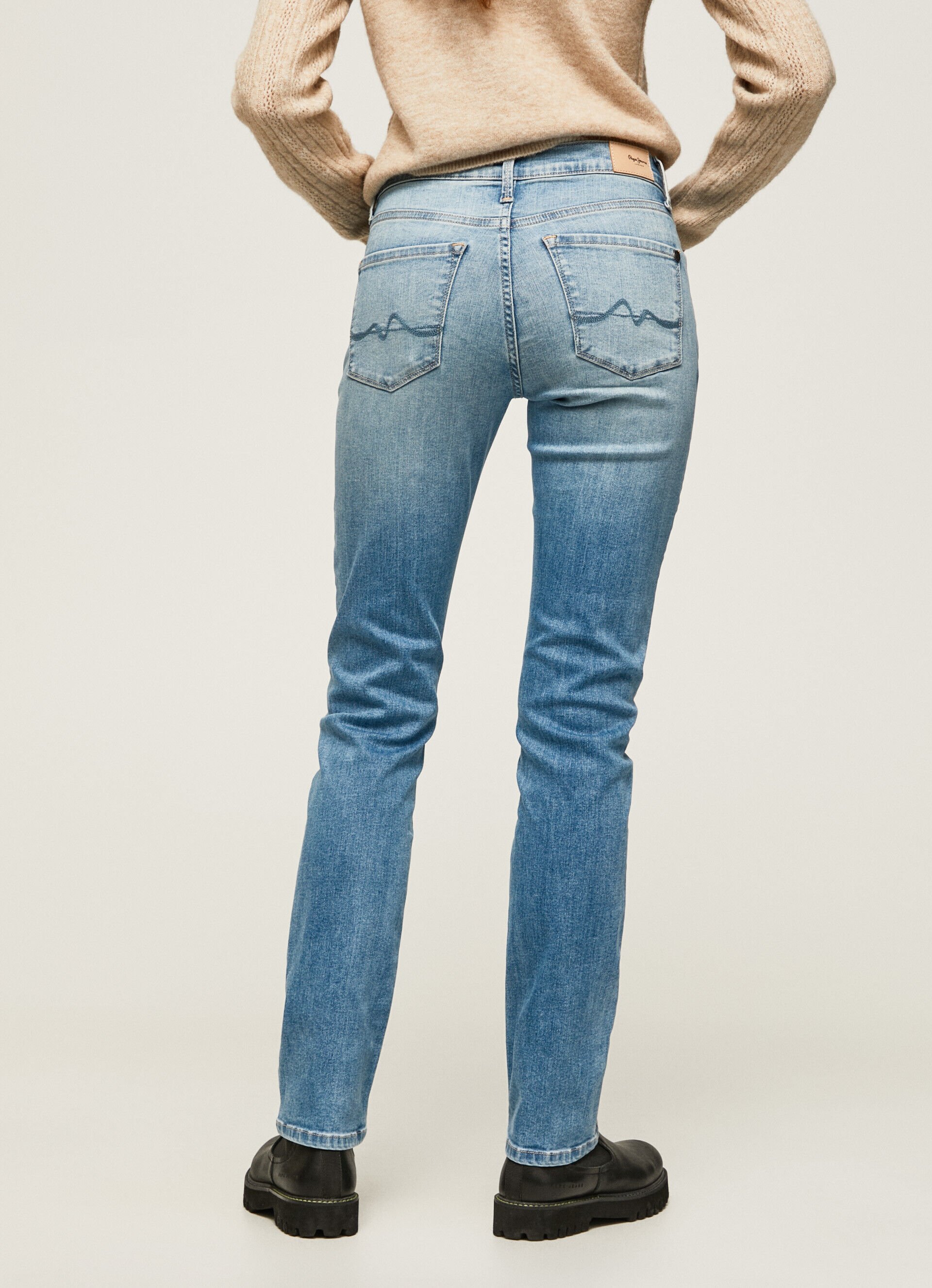 Calça jeans Grace Fit Slim Tiro Alto - jeans