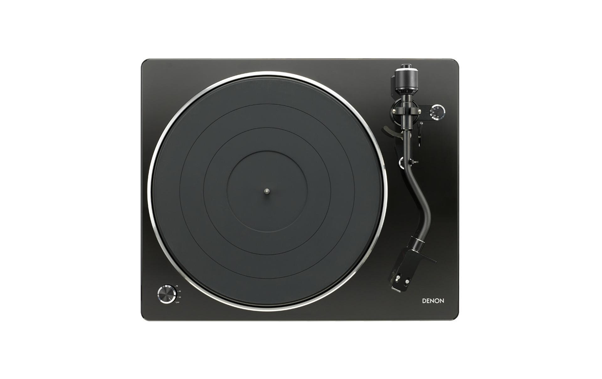 Plattenspieler DP-400 Schwarz<br>Hi-Fi-Plattenspieler