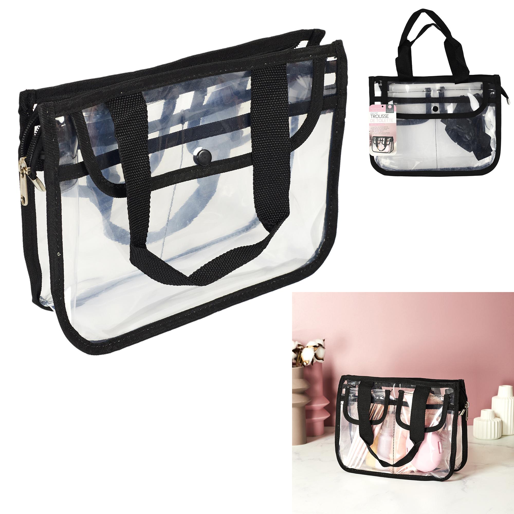 TROUSSE DE TOILETTE TRANSPARENTE