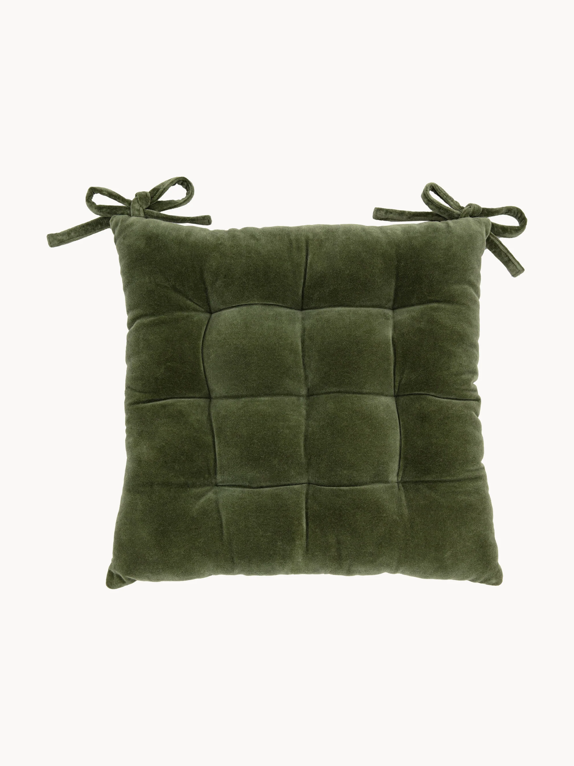 Fluwelen stoelkussen Cozy