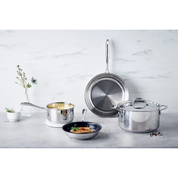 Faitout Chef inox avec couvercle 28 cm 8,5 L Beka