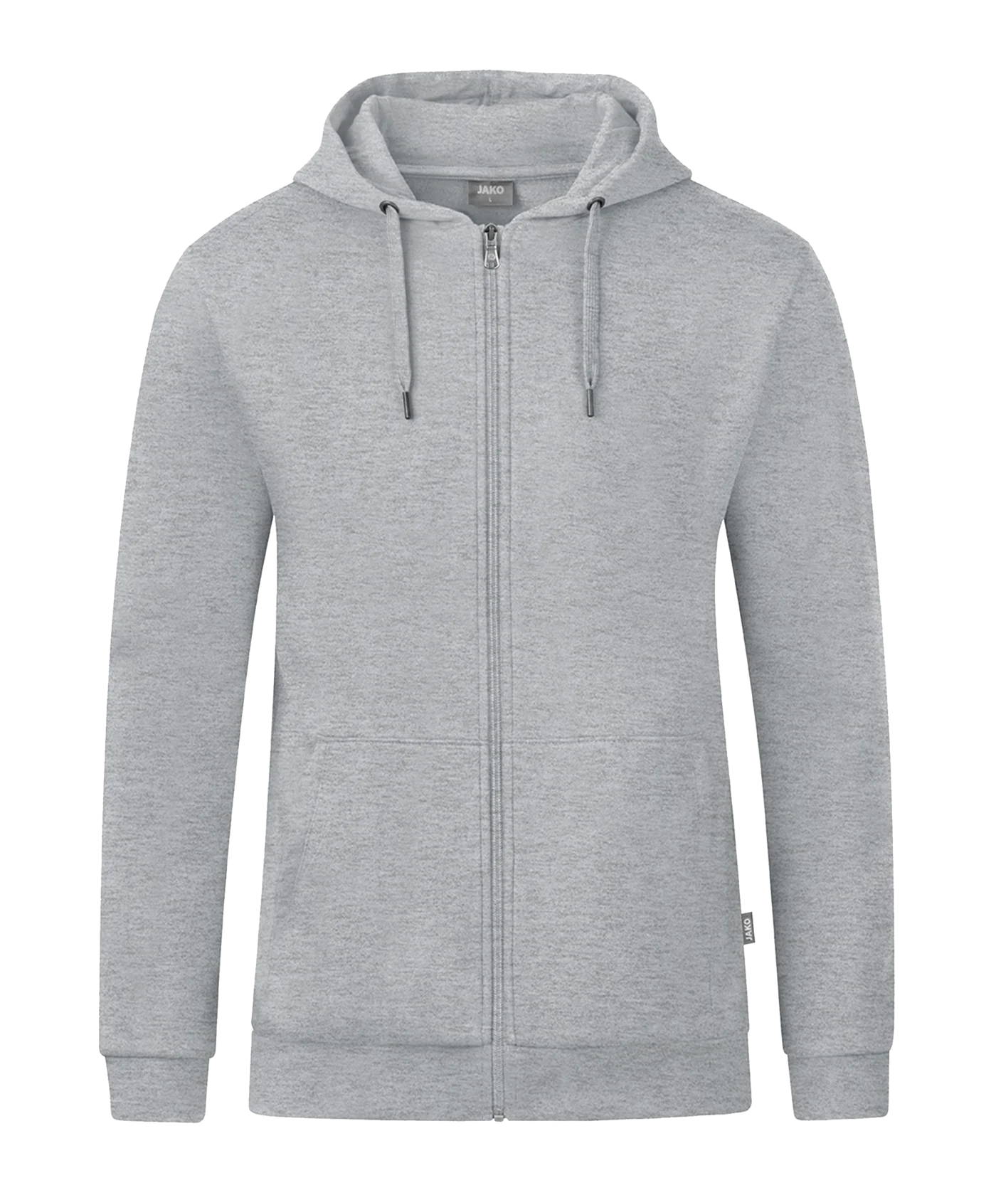 JAKO Organic Kapuzenjacke Grau F520