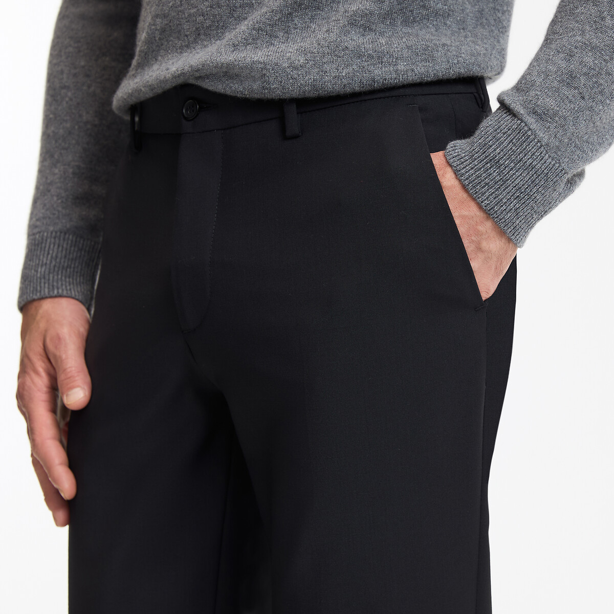 COLEÇÕES LA REDOUTE<br>Calças de fantasia, fabricadas na Europa