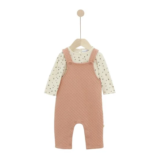 Princesse Ensemble salopette + t-shirt manches longues   9 mois   de               P'tit Bisou Petit Prix