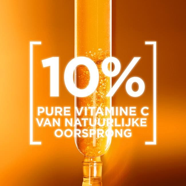Garnier Skinactive 10% Pure Vitamine C* Anti-Pigmentvlekken Nachtserum met Hyaluronzuur 30 ML