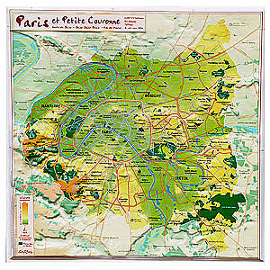 GEORELIEF - GEORELIEF PARIS ET PETITE COURONNE 31X31