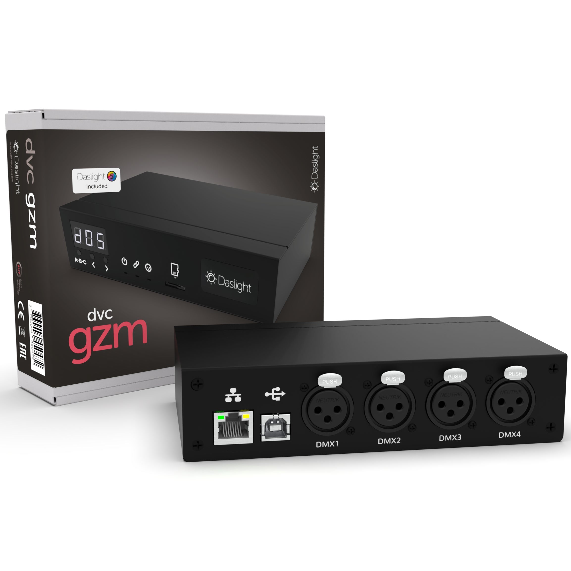 Daslight DVC GZM DMX interface