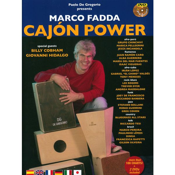 DG De Gregorio Cajon Power Cajon Schule