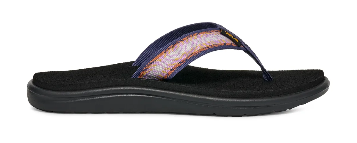 Teva Women's Voya Flip Archive Topo Lupine