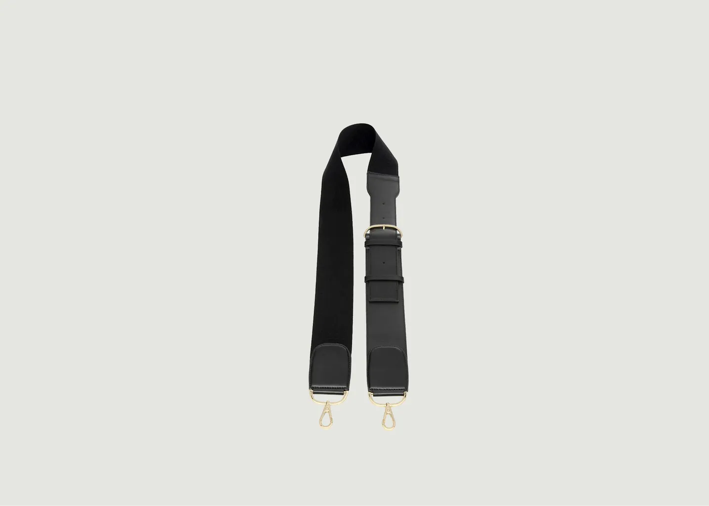 Bandoulière en Cuir Gros Grain Octogony
