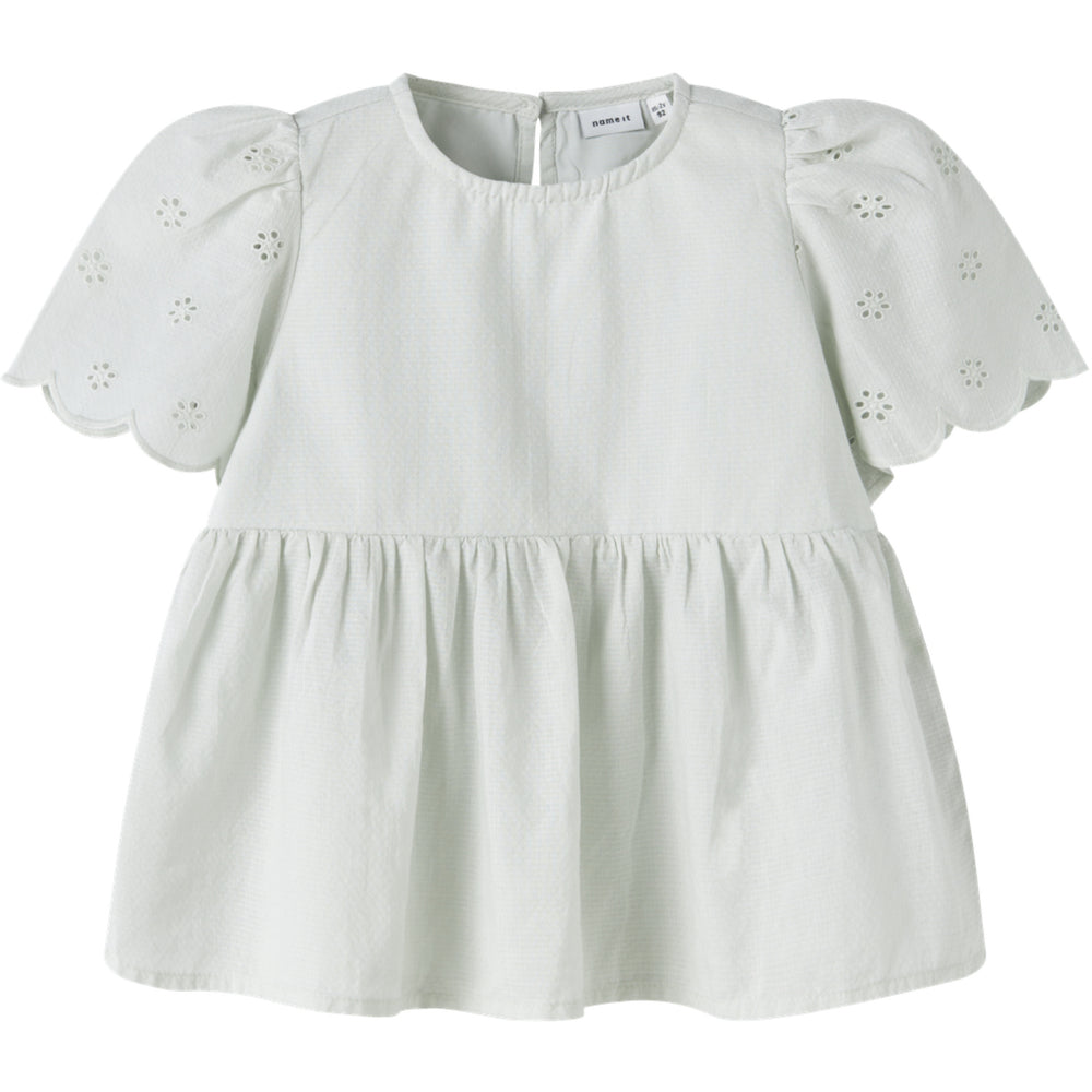 Køb Name It Pale Aqua Nmfhalcyon Ss Top