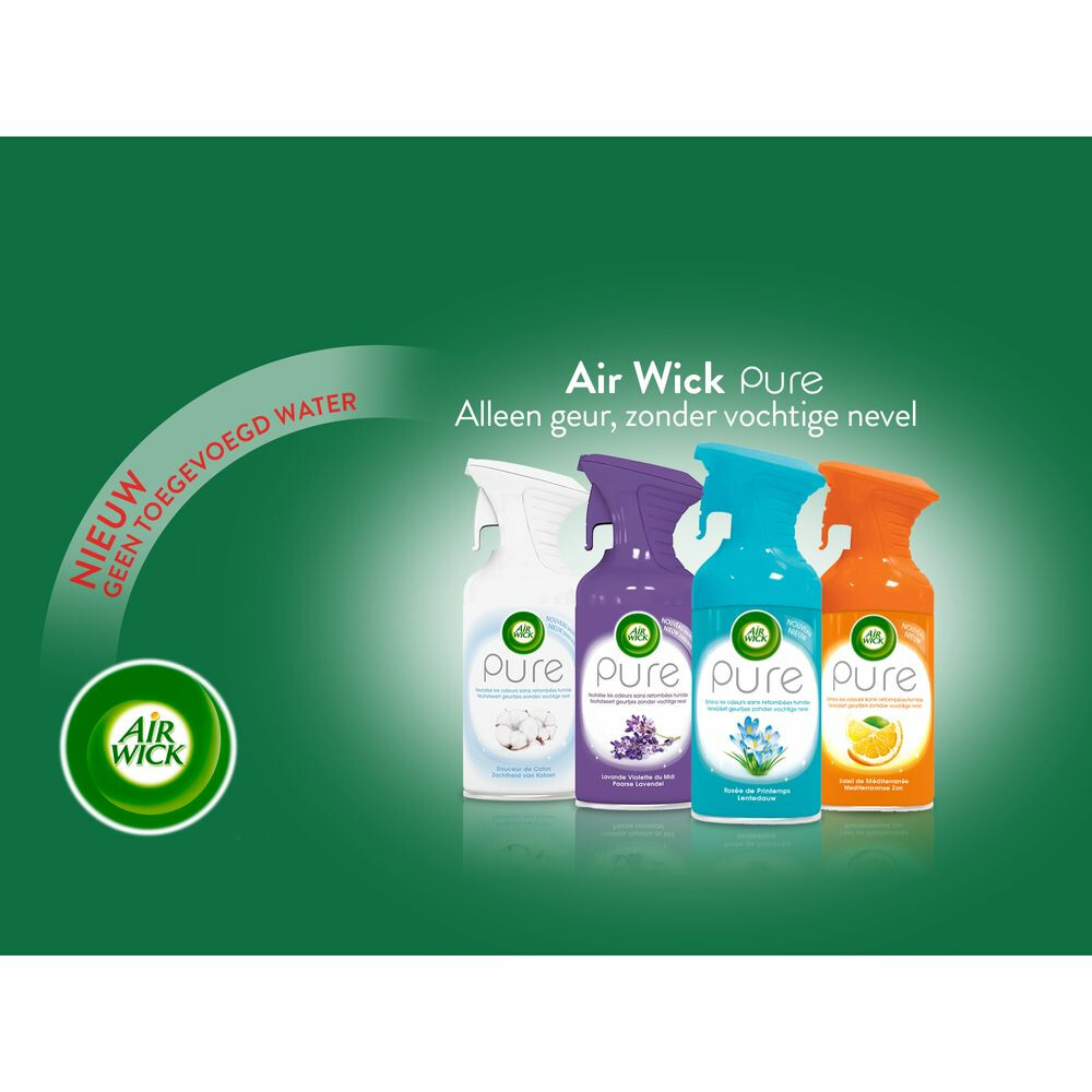 Air Wick Pure Luchtverfrisser Zachtheid van Katoen250 ml