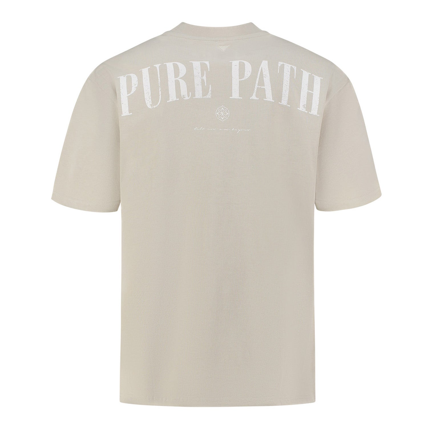 PURE PATH  T-Shirt With Back Print