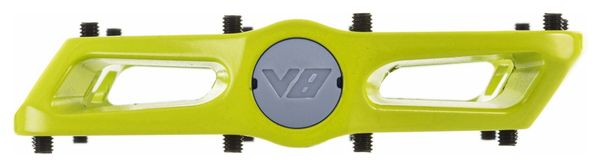 Paire de Pédales Plates DMR V8 Citron Vert