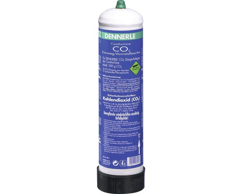 DENNERLE Comfort Line 500g wegwerp CO2 fles