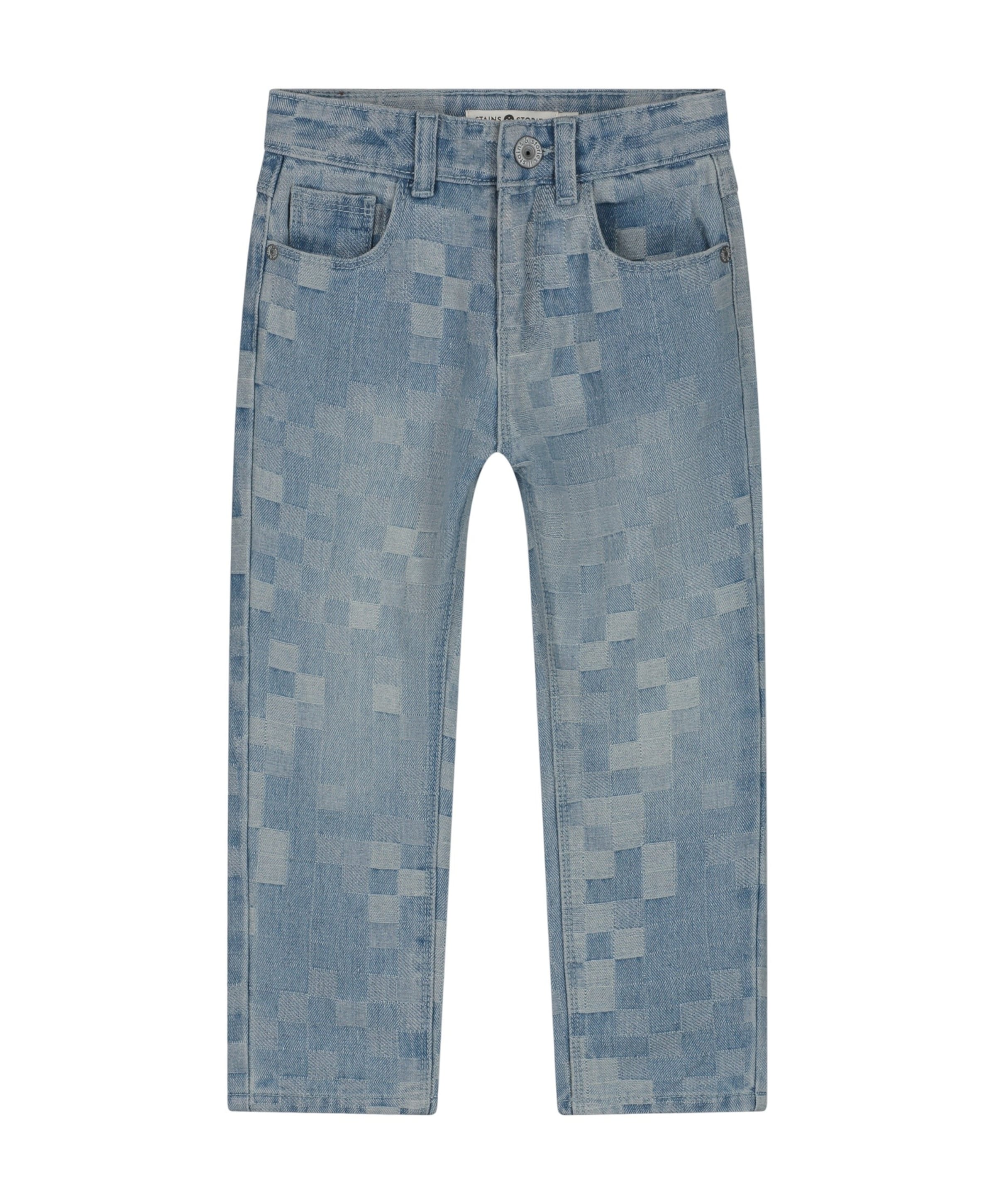 Stains & Stories jongens jeans blauw