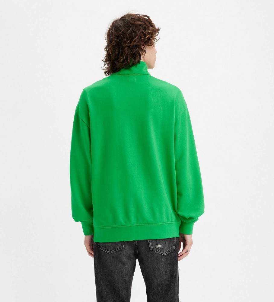 Moletom Levi's Relaxed Graphic com Zíper, Verde