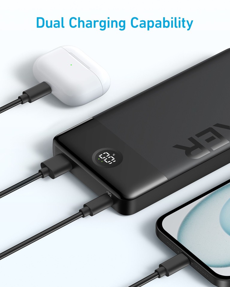 Anker - Power Bank - PowerCore 10K 12W - Sort