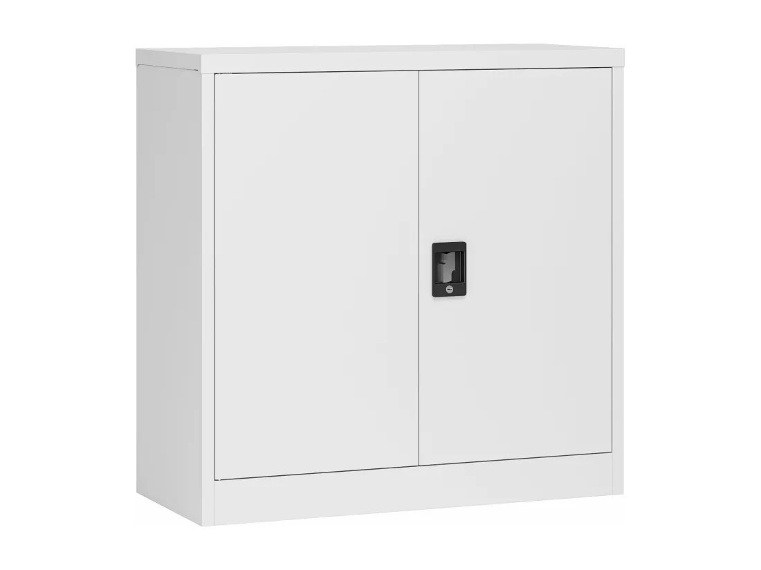 Armoire de bureau casier grise 90 x 40 x 90 cm 03_0006321