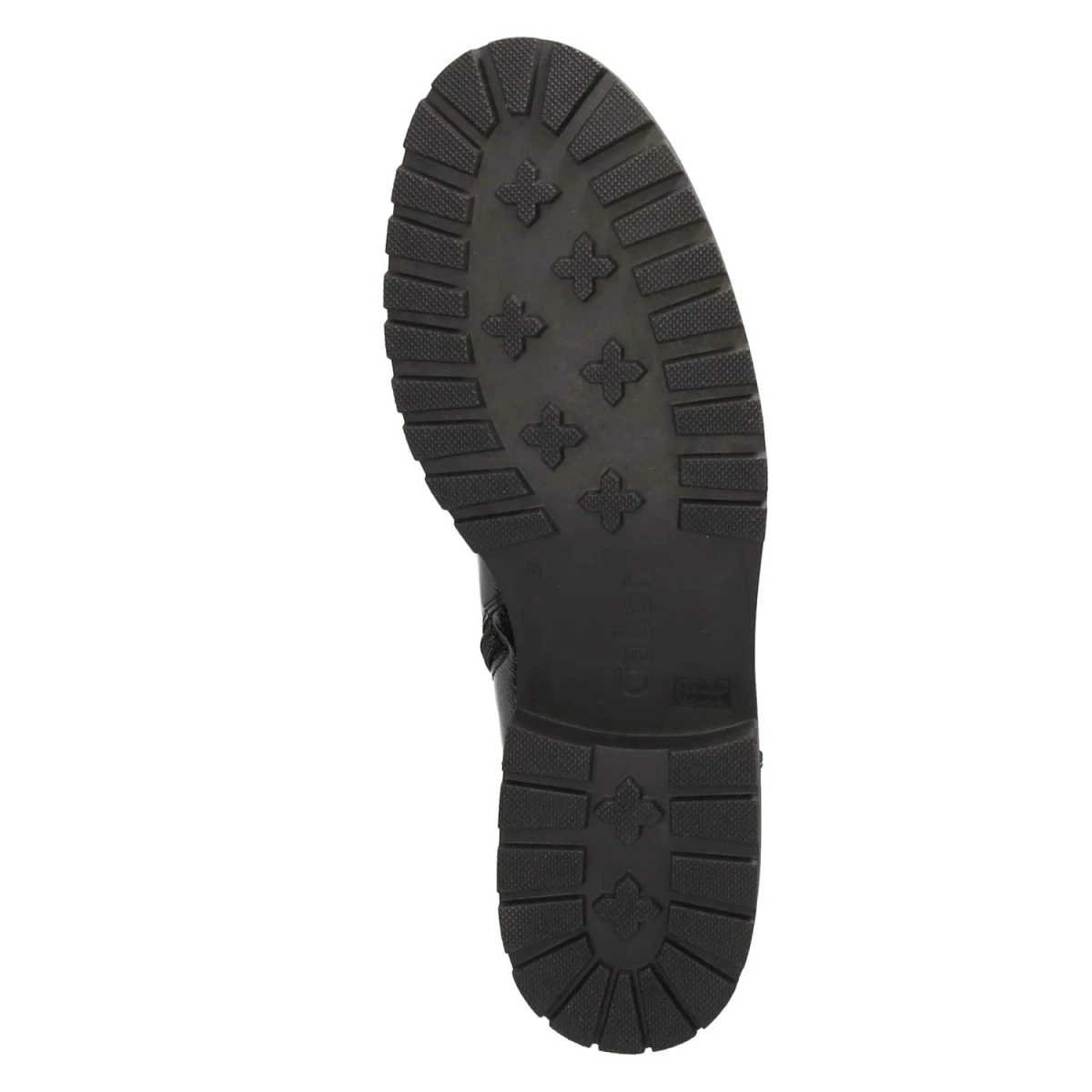 GaborSchnürstiefeletten - schwarz (Mic/gold)