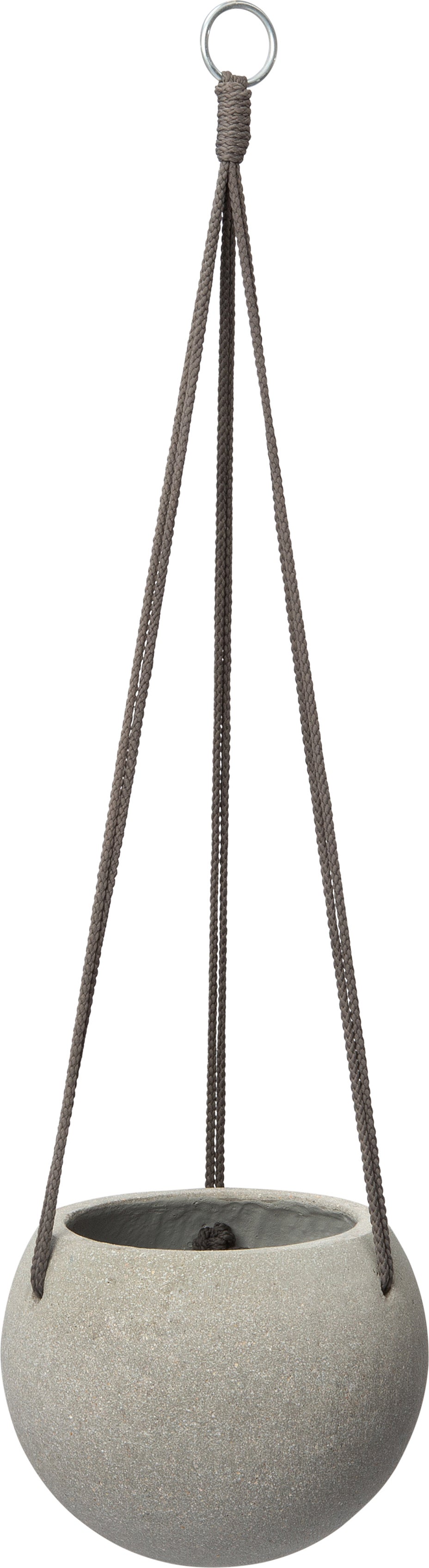 Intratuin hangpot Jula grijs D 20 H 16 cm