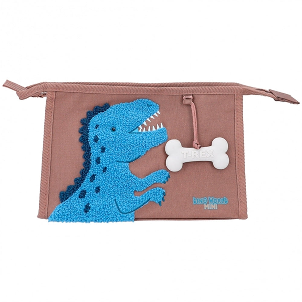 Køb Dino World Mini Brun Dino Toilettaske
