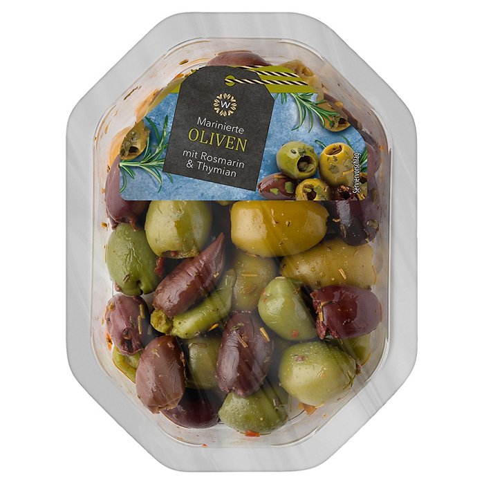 WONNEMEYER Olivenvariationen 100 g, Oliven Mix