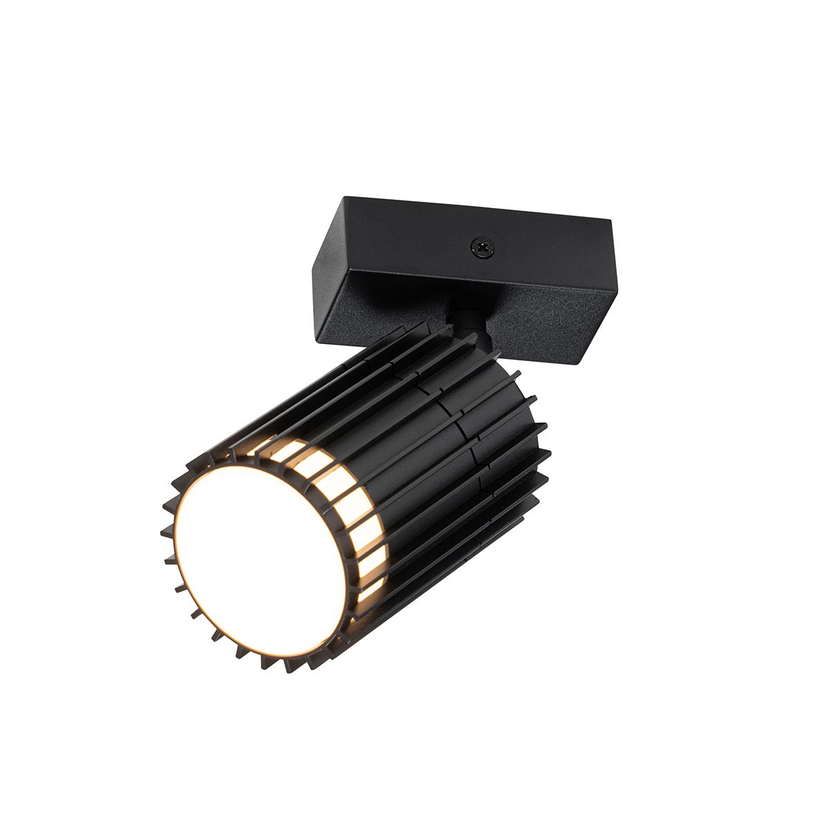 Design buiten plafondspot zwart IP44 - Boris