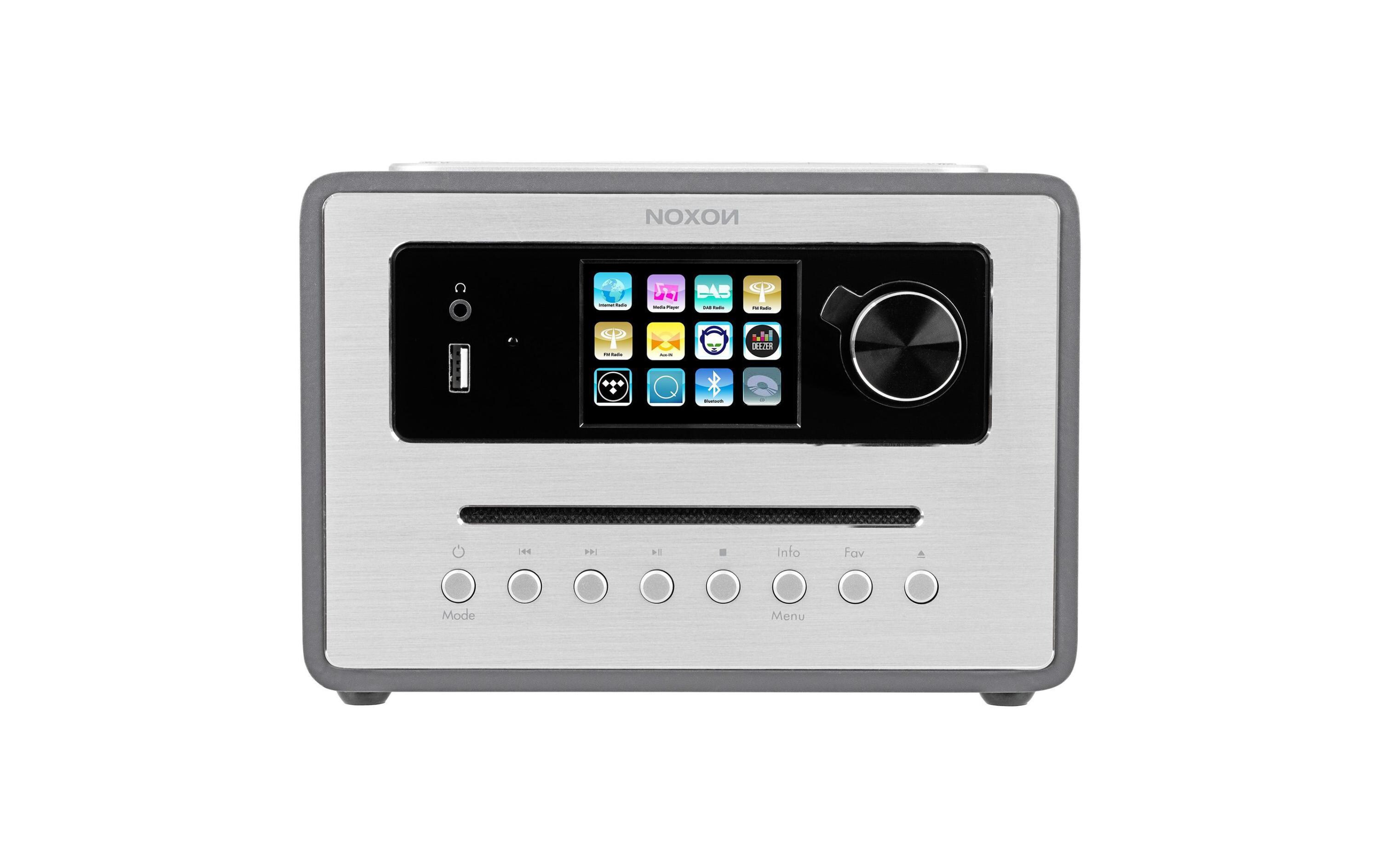 Radio/CD-Player iRadio 500 Anthrazit<br>DAB+, Internetradio oder UKW