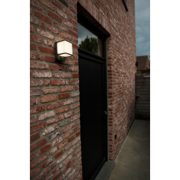 LUTEC wandlamp Doblo donkergrijs 14W