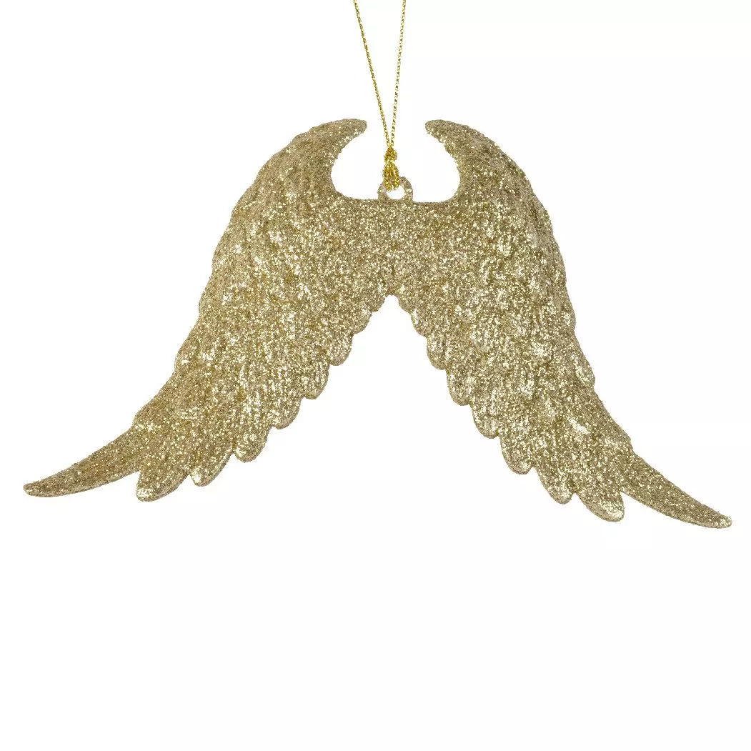Ailes d'ange à suspendre (H14 cm) Baptistin Or