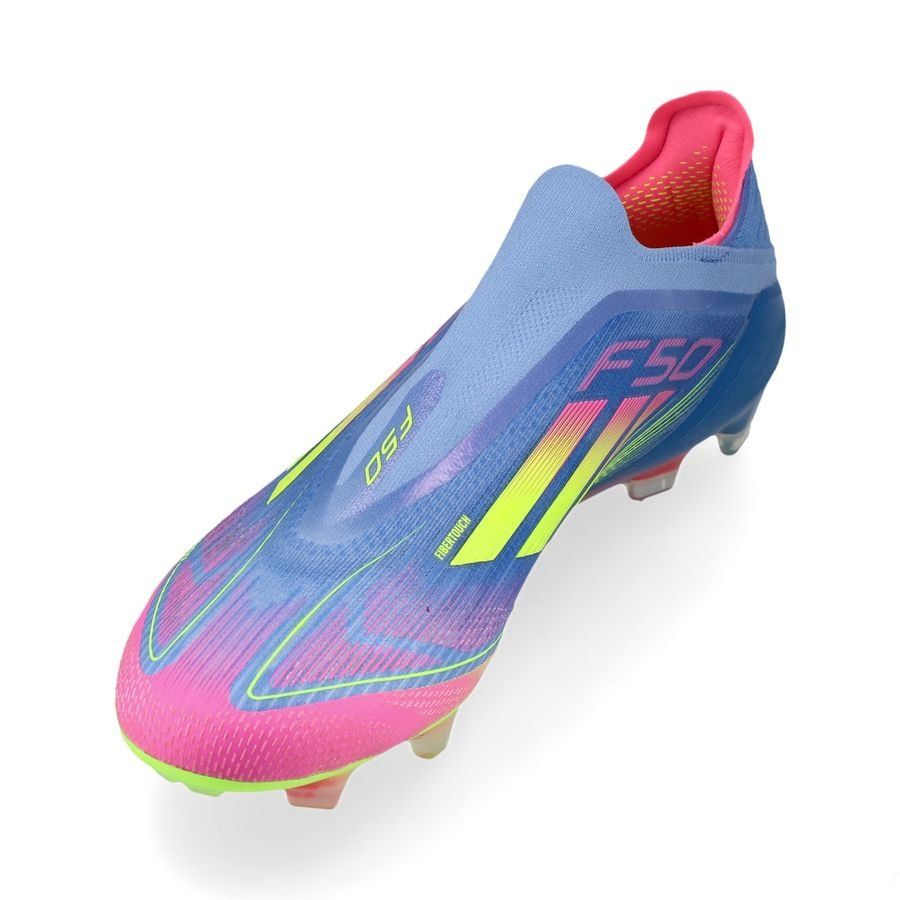 adidas F50 Elite Laceless FG Celestial Victory - Blue Fusion/Lucid Lemon/Lucid Pink