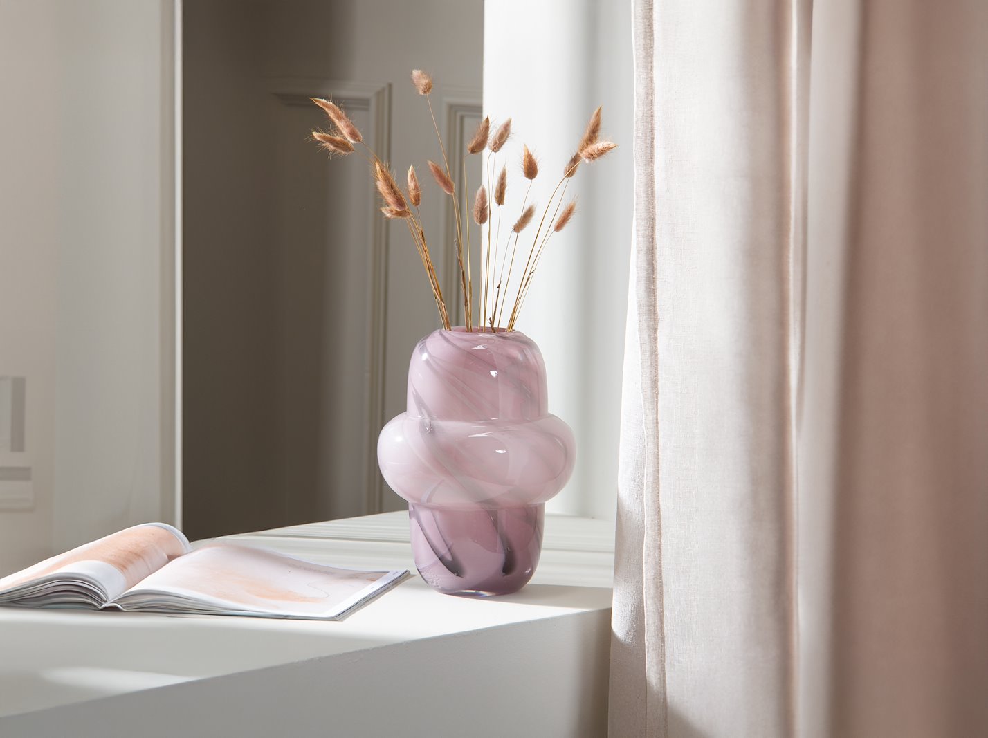 Elina vase Rosa Ø20 H24,5 cm