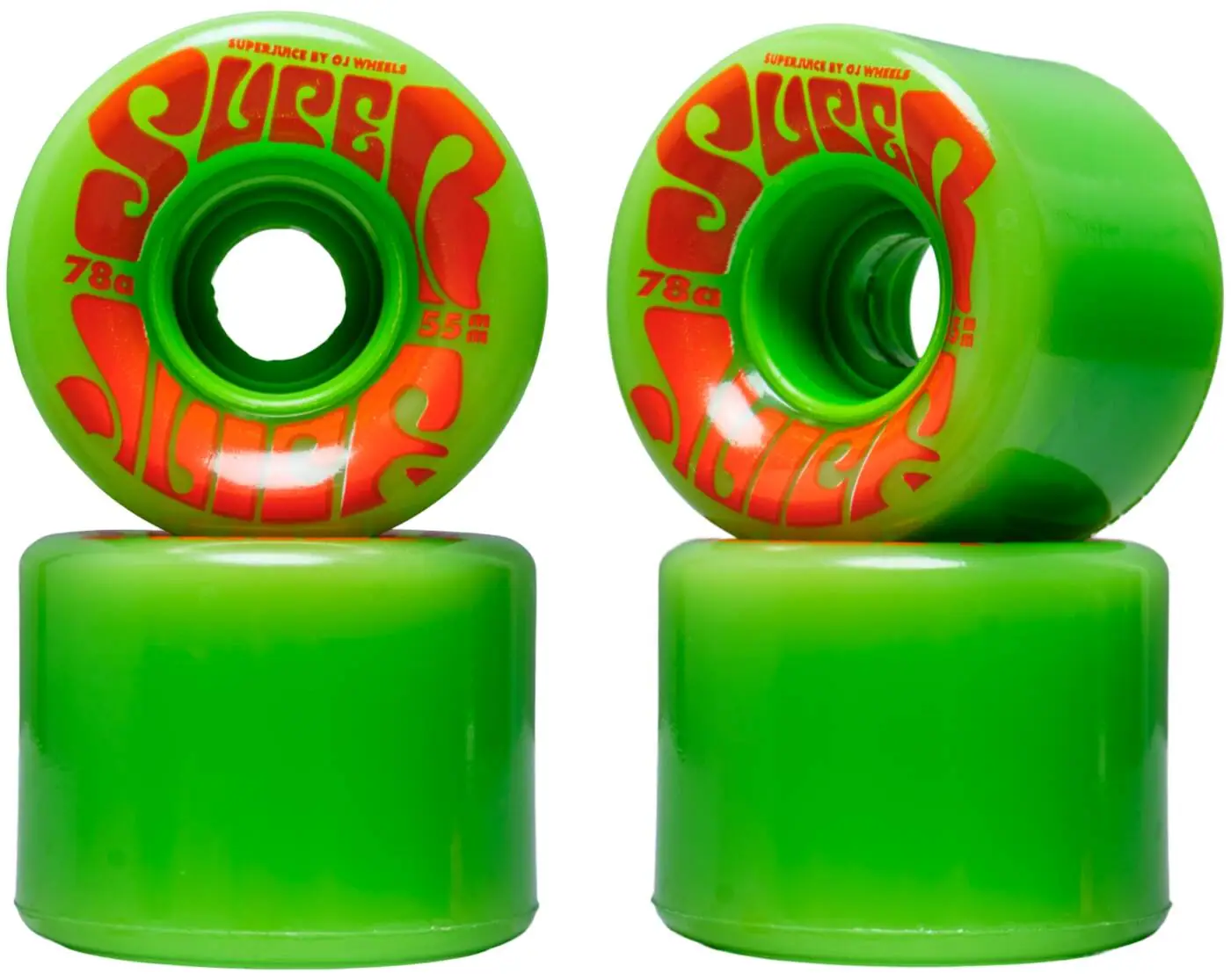 OJ's Mini Super Juice 78a Skateboard Hjul 4-Pak - Skateboards